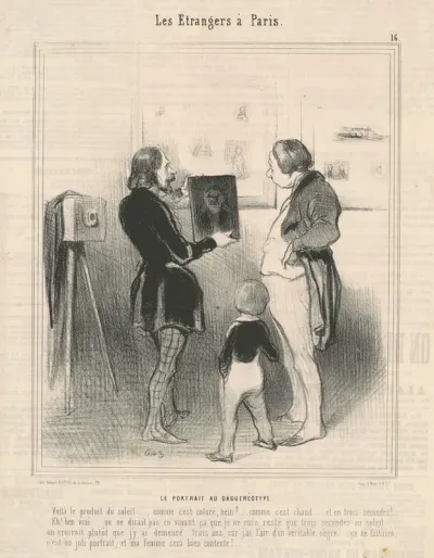 Le portrait au daguéréotype