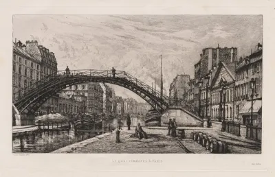 Le Quai Jemmapes à Paris
