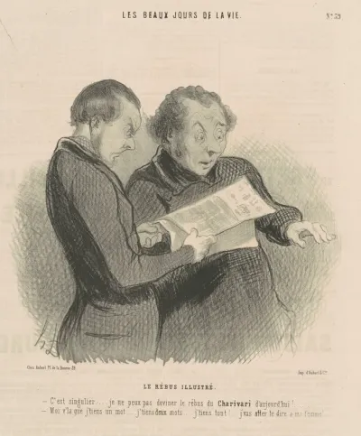 Le Rébus illustré (The Illustrated Rebus)
