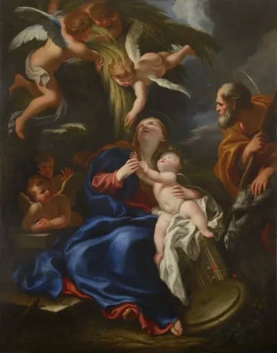 le Repos de la Sainte Famille sur le chemin d’Égypte