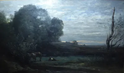 Le Repos des chevaux