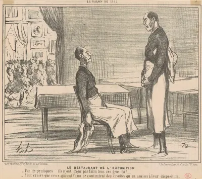 Le restaurant de l'exposition