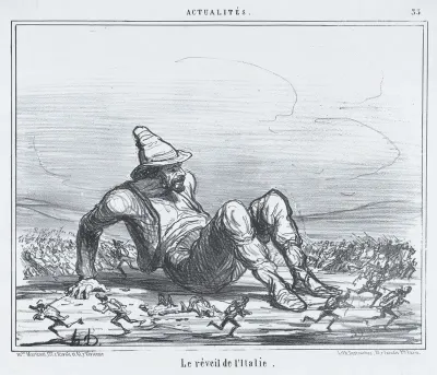 Le réveil de l'Italie, from "Actualités"