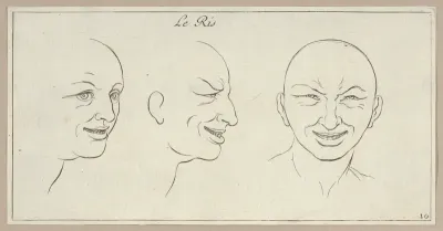 Le Ris, from "Caractères des passions, gravés sur les desseins de l'illustre Monsieur le Brun"