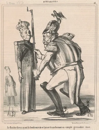 Le roi des grecs ...