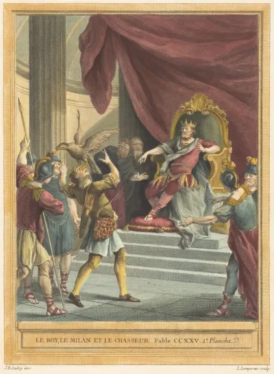 Le roi, le milan, et le chasseur (The King, the Kite, and the Hunter)