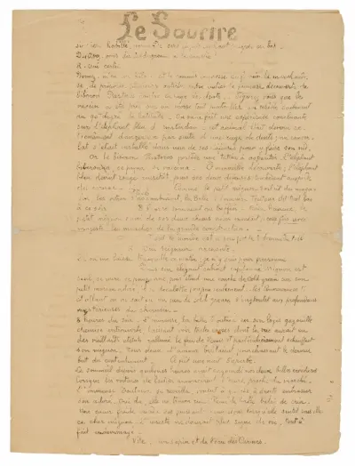 Le sourire: Journal sérieux, Sept. 19, 1899