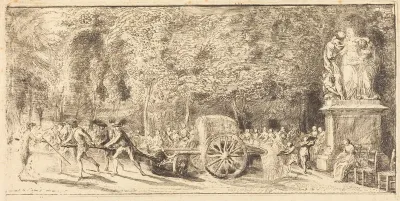 Le tonneau d'arrosage [upper half]