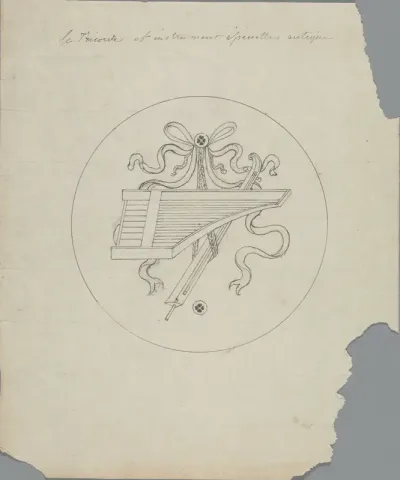 Le Tricorde et instrument epercettes [?] antique