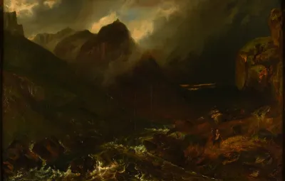 Le Val d'Enfer au pied du Sancy