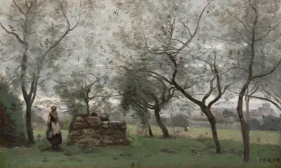 Le verger, environs de Mantes