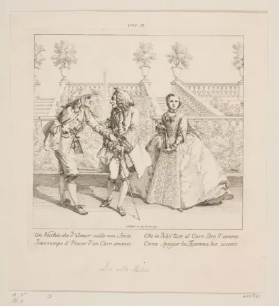 Le vieillard amoureux