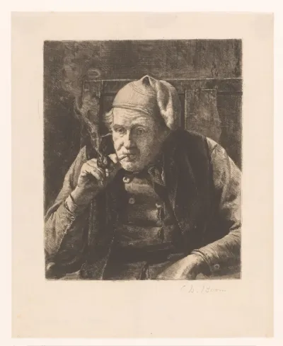 Le vieux fumeur