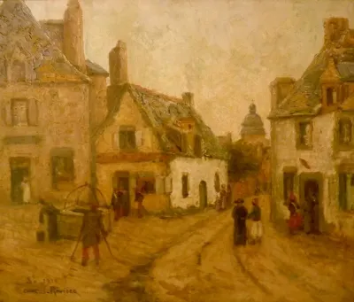 Le vieux puits, Place Bellanger