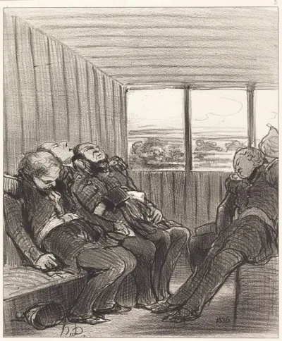 Le Voyage en chemin de fer...