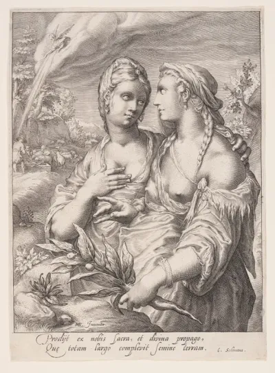 Lea and Rachel, from The Wives of the Patriarchs