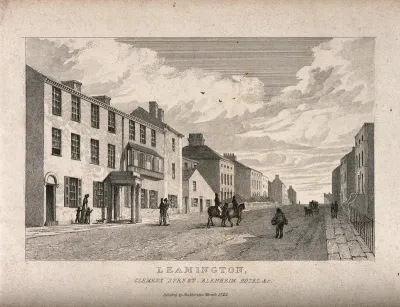 Leamington Spa, Warwickshire: Clemens Street, Blenheim Hotel