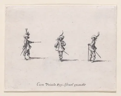 L'Ecercice Sans Armes (Unarmed Drill), from "Les Exercices Militaires" (The Military Exercises)