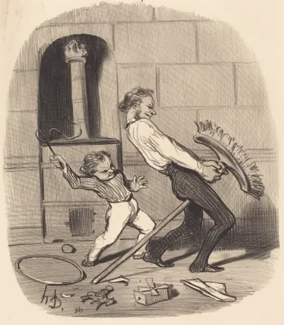 Leçon d'équitation, haute école