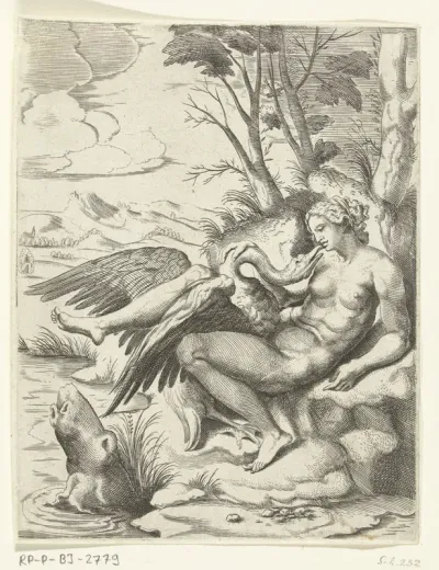 Leda en de zwaan