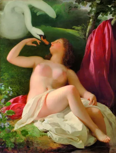Leda mit dem Schwan