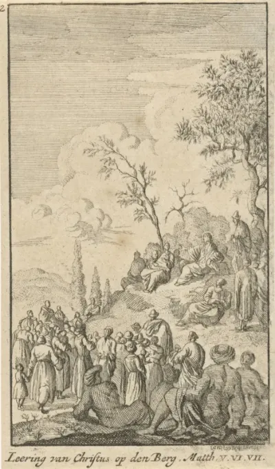 Leering van Christus op den Berg