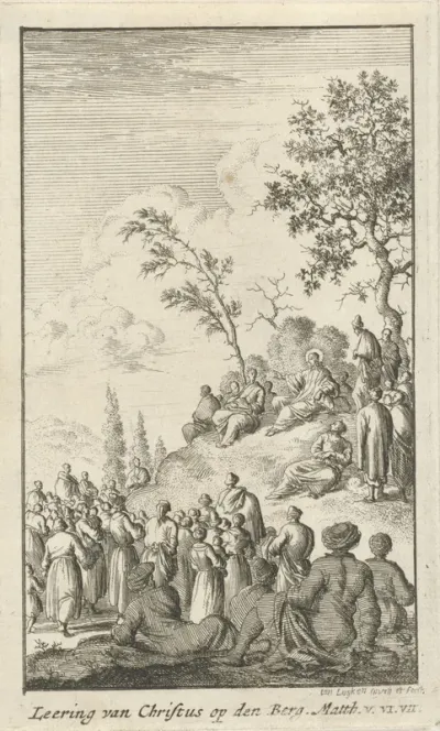 Leering van Christus op den Berg