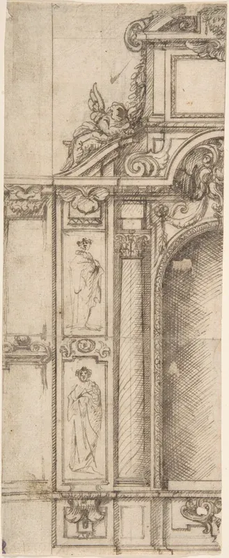 Left Half of the Design for an Altar
