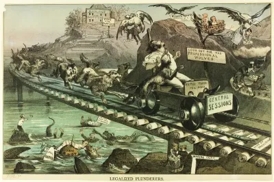 Legalized Plunderers, from Puck