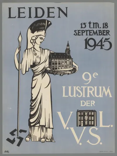 Leiden 15 t.m. 18 september 1945. 9e Lustrum der V.L.V.S.