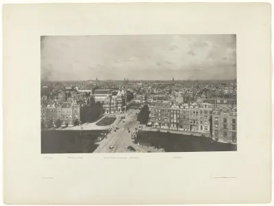 Leidseplein, gezien vanaf de Koepelkerk, Amsterdam