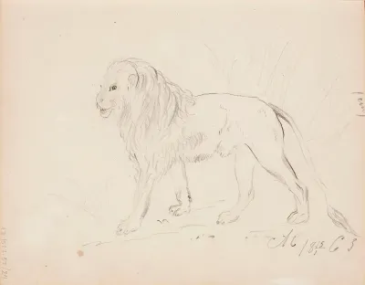 Leijona. Merkitty: A E 18 15/1 63