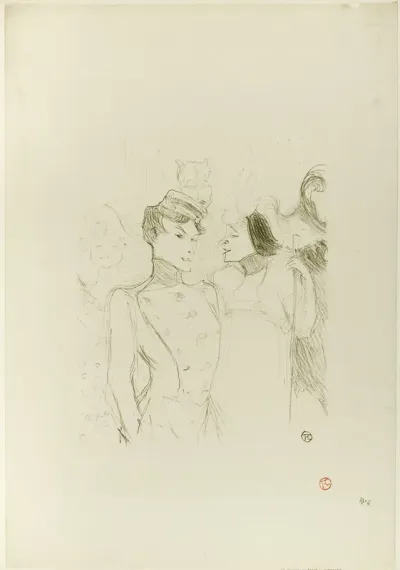 Lender and Lavallière in a Revue at the Variétés