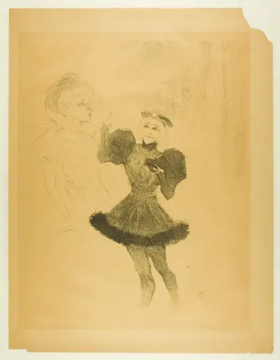 Lender and Lavallière, in Le Fils de L'Arétin