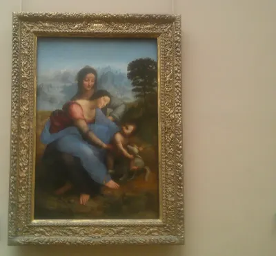 Leonardo da Vinci, Saint Anne with the Virgin and Child