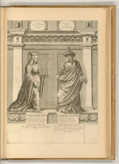 Leonora Friderici IIII., Cymburgis Ernesti Archi. Aust.