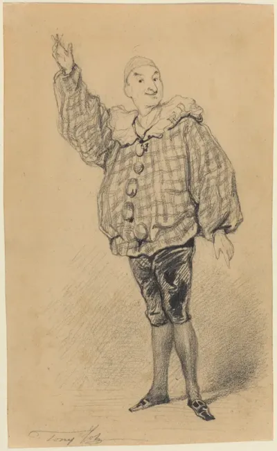 Lepeintre Ainé in the Role of Paillasse