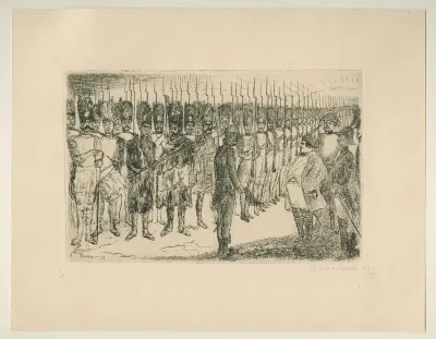 Les adieux de Napoleon