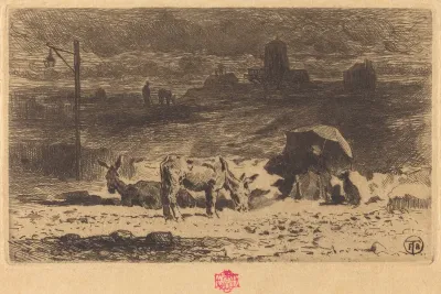 Les Anes de La Butte-aux-Cailles (Donkeys at La Butte-aux-Cailles)