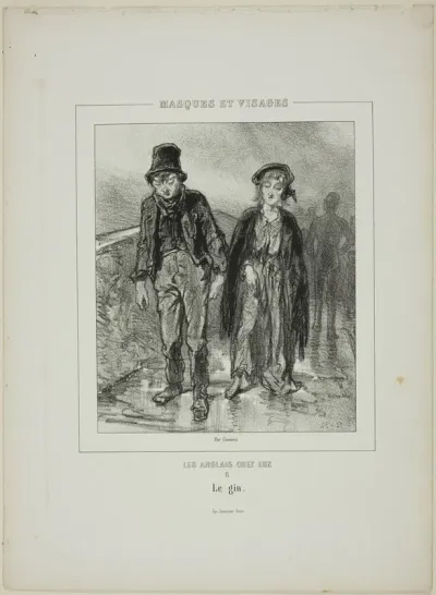 Les anglais chez eux: Le gin