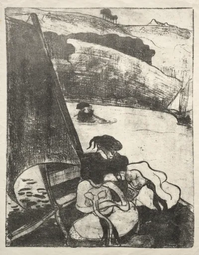 Les Bretonneries: The Return from the Pilgrimage (Le Retour du Pardon)