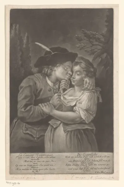 Les caresses reciproques / Die Gegenliebe