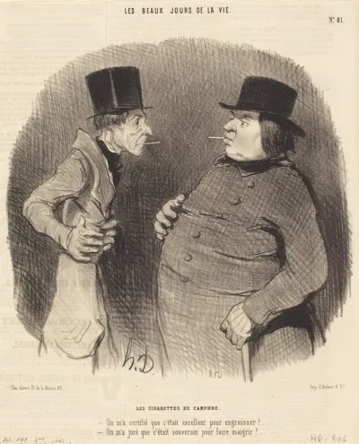 Les Cigarettes de camphre