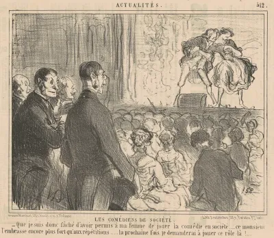 Les comédiens de société