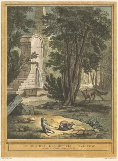 Les deux rats, le renard et l'oeuf (Two Rats, the Fox, and the Egg)