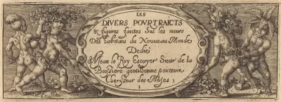 Les divers pourtraicts et figures I (Title Page)