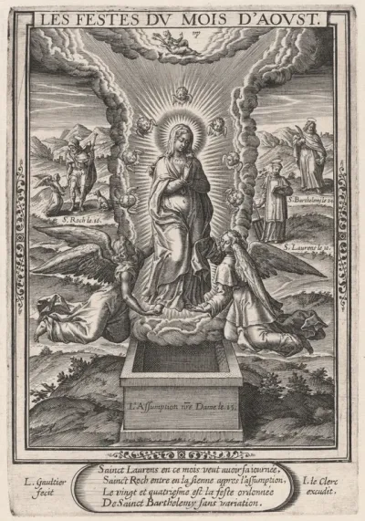 Les Festes du mois d'Aoust (August: The Assumption)