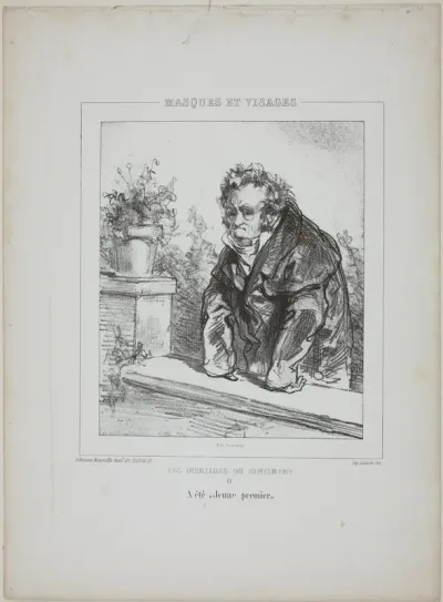 Les Invalides du Sentiment: A été "jeune premier"