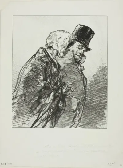 Les Lorettes vieillies: ...Et à ce bal des Variétés, Adolphe...