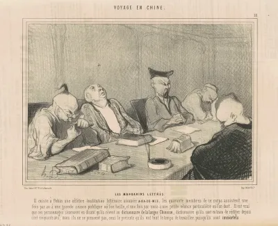 Les mandarins lettrés